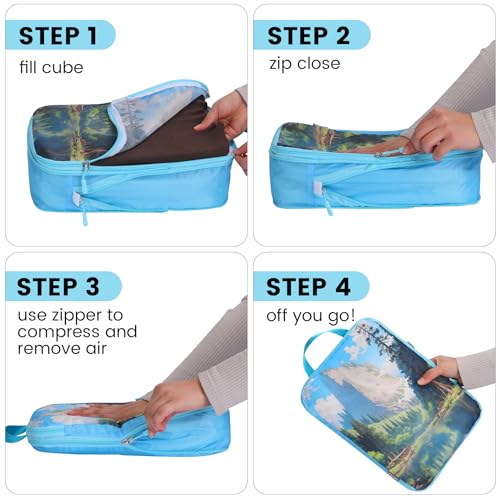 Compression Packing Cubes for Suitcases (7 Count)