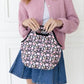 LunchTote Zippered Bag Insulated Neoprene Caddy (Spellbound / Large 4.5 Quart Lunch Tote)