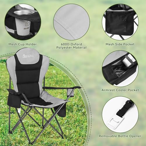 Camping Chairs for Adults (2 Count)