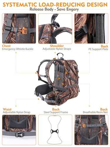 Hunting Backpacks for Men 35L