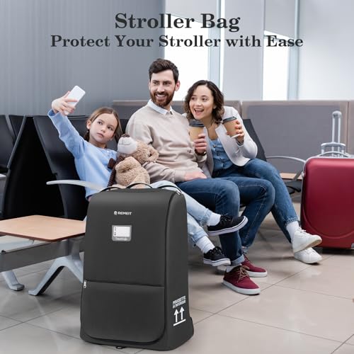 Stroller Bag Stroller Travel Bag for Airplane Compatible with UPPAbaby Vista V1 V2 V3