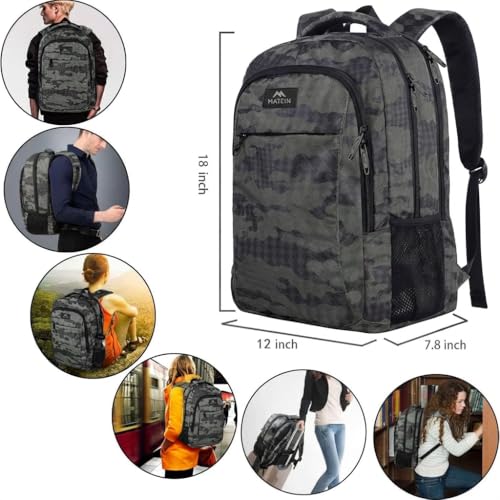 Grey 17.3 Inch Laptop Backpack