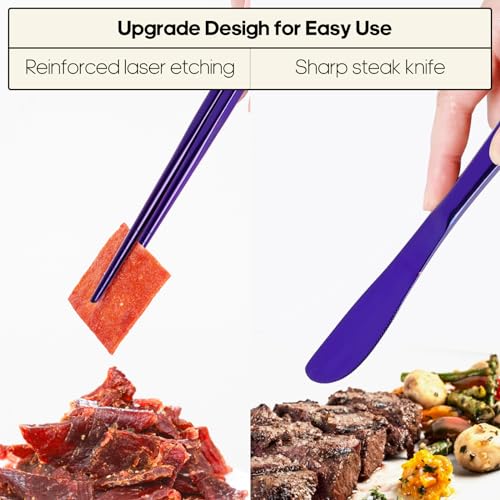 Travel Utensils with Case (5 Count)