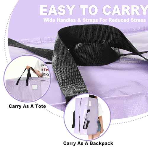 4 Pcs 24 Gallon Extra Large Moving Bags Heavy Duty Storage Bag (4 Count)