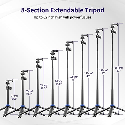 Selfie Stick Tripod for Gopro Camera