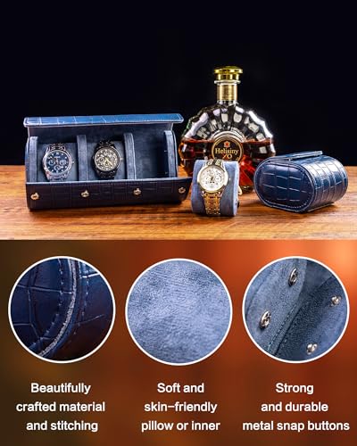 3 Watch Travel Case