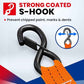 MOCA Heavy Duty Ratchet Straps Tie Down 4 Pack 1.6" x 8 ft (14 Count)