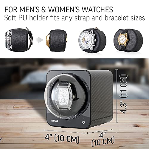 Watch Winder for Automatic Watches with Vertical Rotor Stop