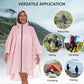 Rain Poncho for Adults with Zipper