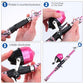 Collapsible Telescopic Fishing Rod and Reel Combo Push Button Small Fishing Pole Kit Beginner Youth Girls Fishing Starter Set Tackle