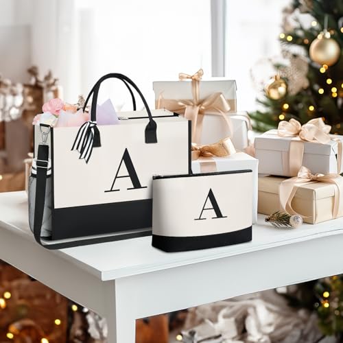 Personalized Initial Tote Bag