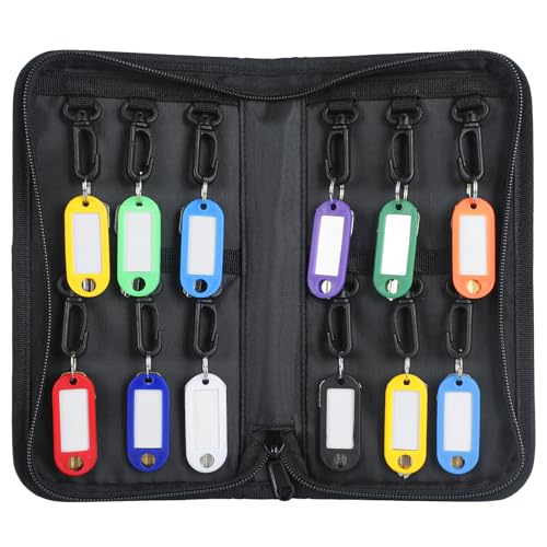12 Hook Portable Key Organizer