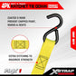 4 PK Ratchet Tie Down Straps (4 Count)