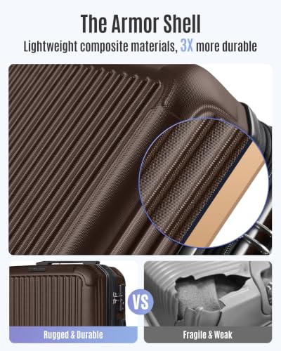 20 Inch Carry On Luggage 22x14x9 Airline Approved