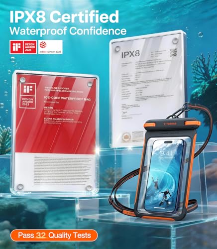 IPX8 Waterproof Phone Pouch Floating