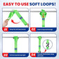 MOCA Heavy Duty Ratchet Straps Tie Down 4 Pack 1.6" x 8 ft (4 Count)
