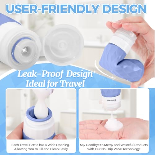16Pack Travel Bottles for Toiletries (16 Count)