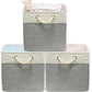 13" x 13" Large Fabric Storage Cubes (3 Count)