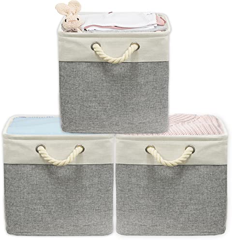 13" x 13" Large Fabric Storage Cubes (3 Count)