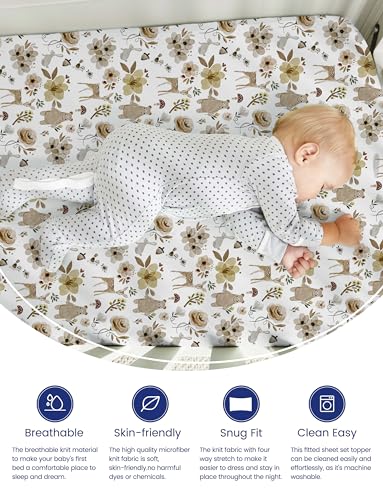 Premium Soft Pack n Play Sheets (2 Count)