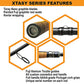 Xtasy Series 7’2'' Casting Bass Fishing Rod DRX724C