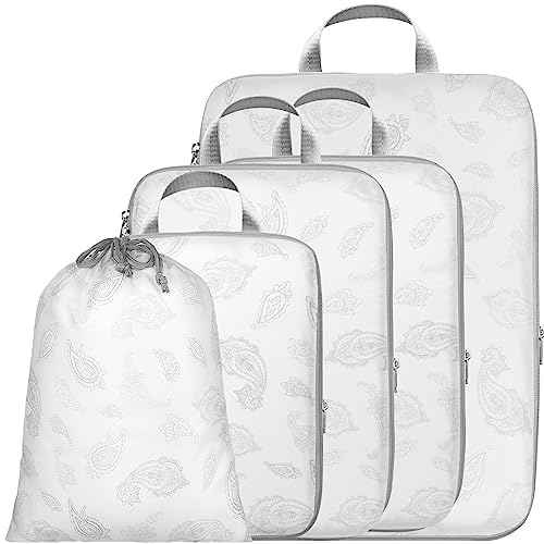 Compression Packing Cubes for Travel (5 Count)