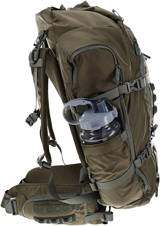 BOG Inception Backpack Frame and Helix Pack with Lightweight Design, YKK Zippers, Durable Build for Hunting, Backpacking