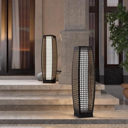 Outdoor Solar Floor Lamp Set of 2 (2 Count)