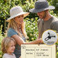 Men's Sun Hat UPF 50+ Wide Brim Bucket Hat Windproof Fishing Hats