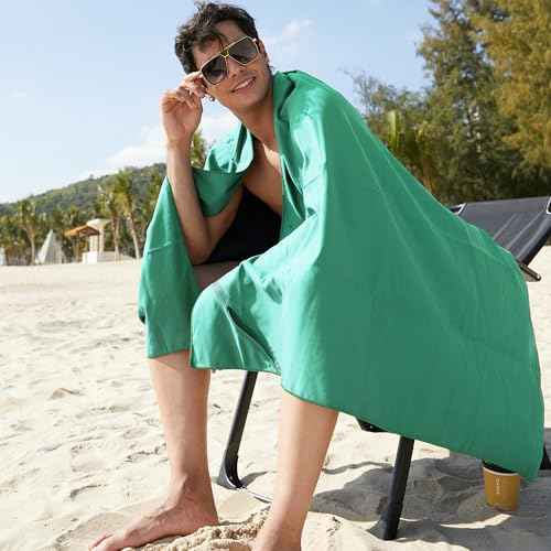 Microfiber Towel Quick Dry Camping & Travel & Gym Towel. Compact
