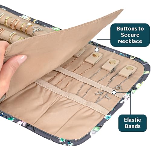Travel Jewelry Case Organizer