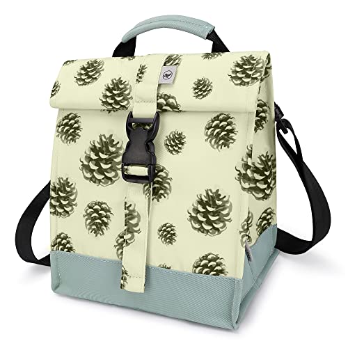 Insulated Lunch Bag Rolltop Lunch Cooler Cute Lunch Box for Girls