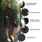 Rain Poncho for Adults with Zipper