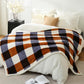 Sherpa Blanket Twin Plaid Thick Bed Blanket