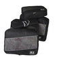 5 Set Packing Cubes for Travel Large Suitcase Luggage Organizer Bags Travel Accessories Vacation 4 Cubes 1 Laundry Pouch Bag (5 Count)