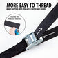 1 in x 12 ft Lashing Straps (12 Count)