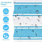 Beach Bags for Women Large Waterproof Beach Tote Bag Zipper Beach Bags Waterproof Sandproof Swim Pool Bag Large Tote