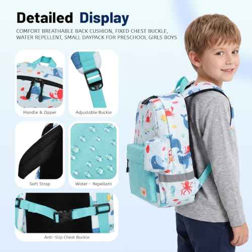 Toddler Backpack for Boys Girls Ages 3+