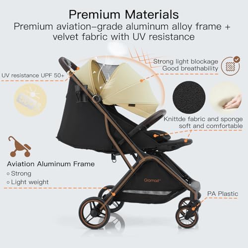 Gravity Folding Baby Stroller