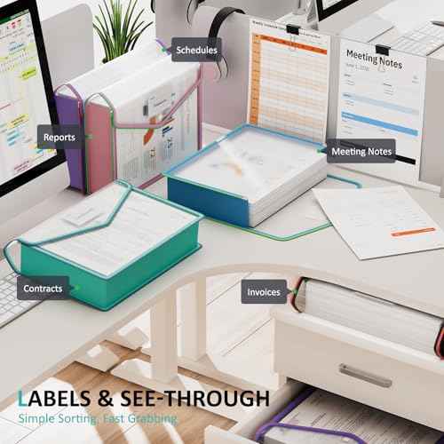 Plastic Expanding File Folder