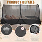 1 Pcs Mosquito Netting for Camping Bed 78 * 39 * 28 Inch