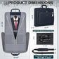 Garment Bags for Travel Carry On Garment Bag for Hanging Clothes