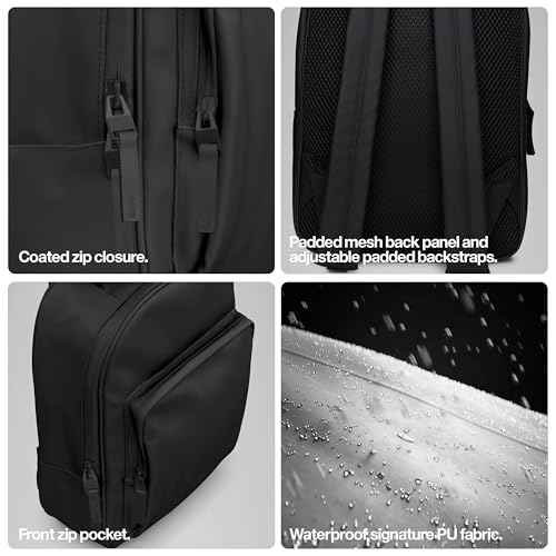 Book Daypack Large Waterproof Laptop Backpack for Men
