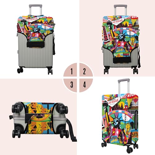 Travel Luggage Cover Suitcase Protector Fits 18