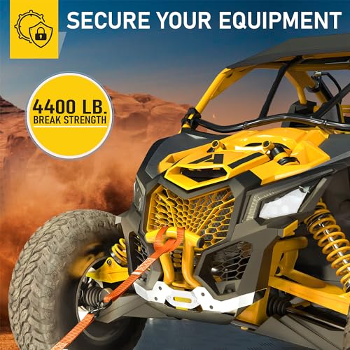 Heavy Duty Ratchet Straps & Soft Loops
