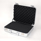 Aluminum Briefcase Metal Toolkit Box TSA Combination Lock Luxury Case with Foam for Wine