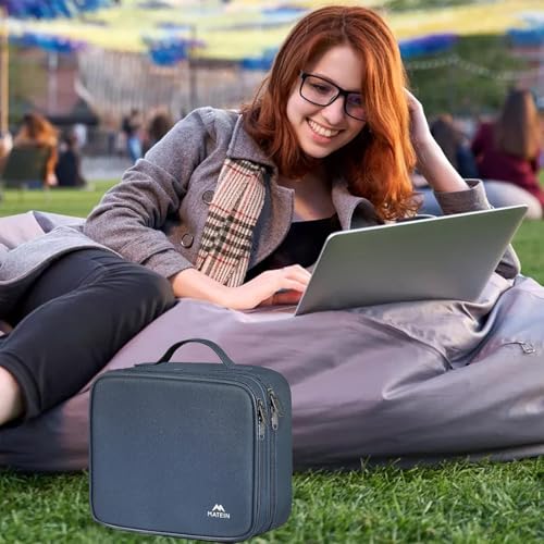 Cord Organizer Case with Adjustable Divider
