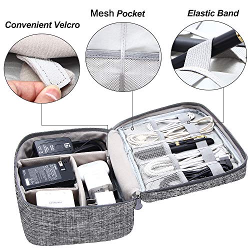 Electronics Organizer Travel Universal Cable Organizer Bag Waterproof Electronics Accessories Storage Cases for Cable