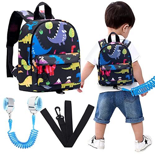 Toddler Backpack Leash with Anti Lost Wrist Link