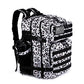 Military Tactical Backpack for Men and Women 45L Army 3 Days Assault Pack Bag Large Rucksack with Molle System White black